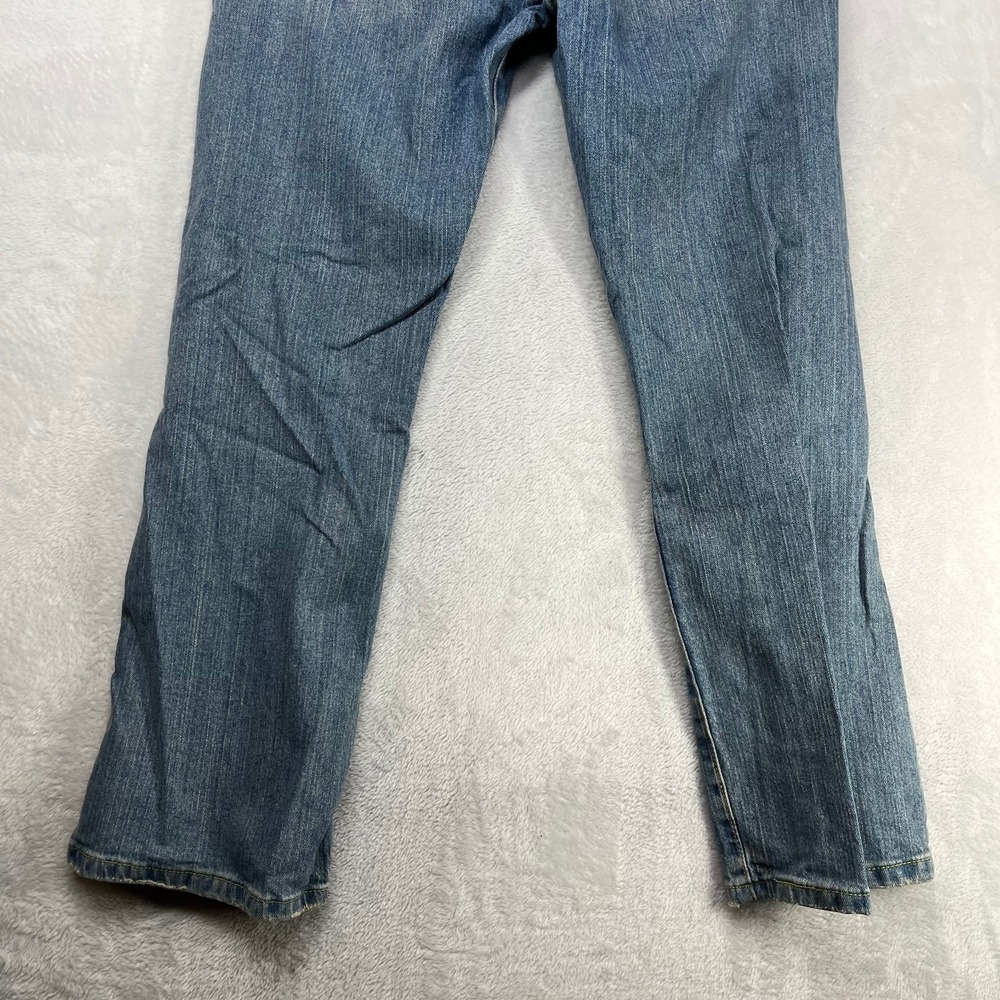 Levi's 518 Super Low Bootcut Jeans Women 16 Blue Denim Pockets Classic - 34X30.5 - Picture 11 of 15